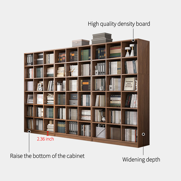 Ebern Designs Mardine Bookcase Wayfair